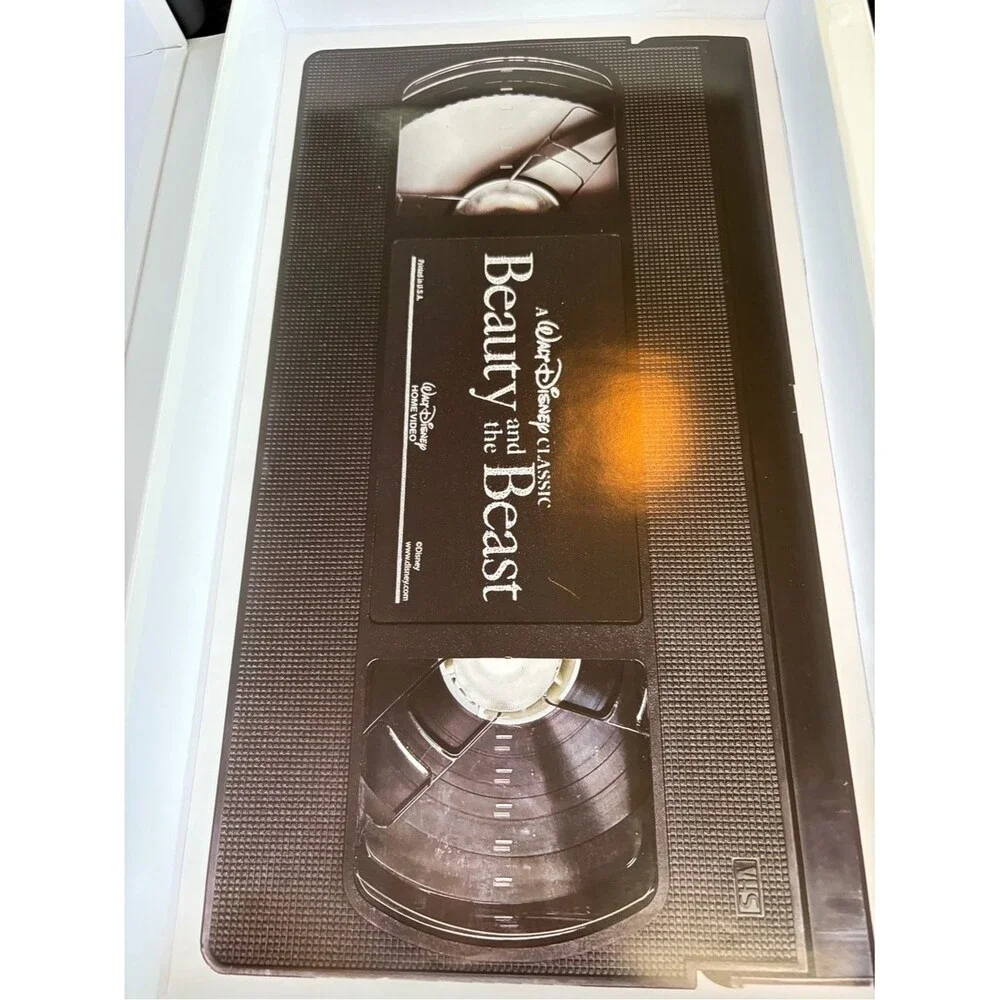 Disney Beauty and the Beast VHS Blanket